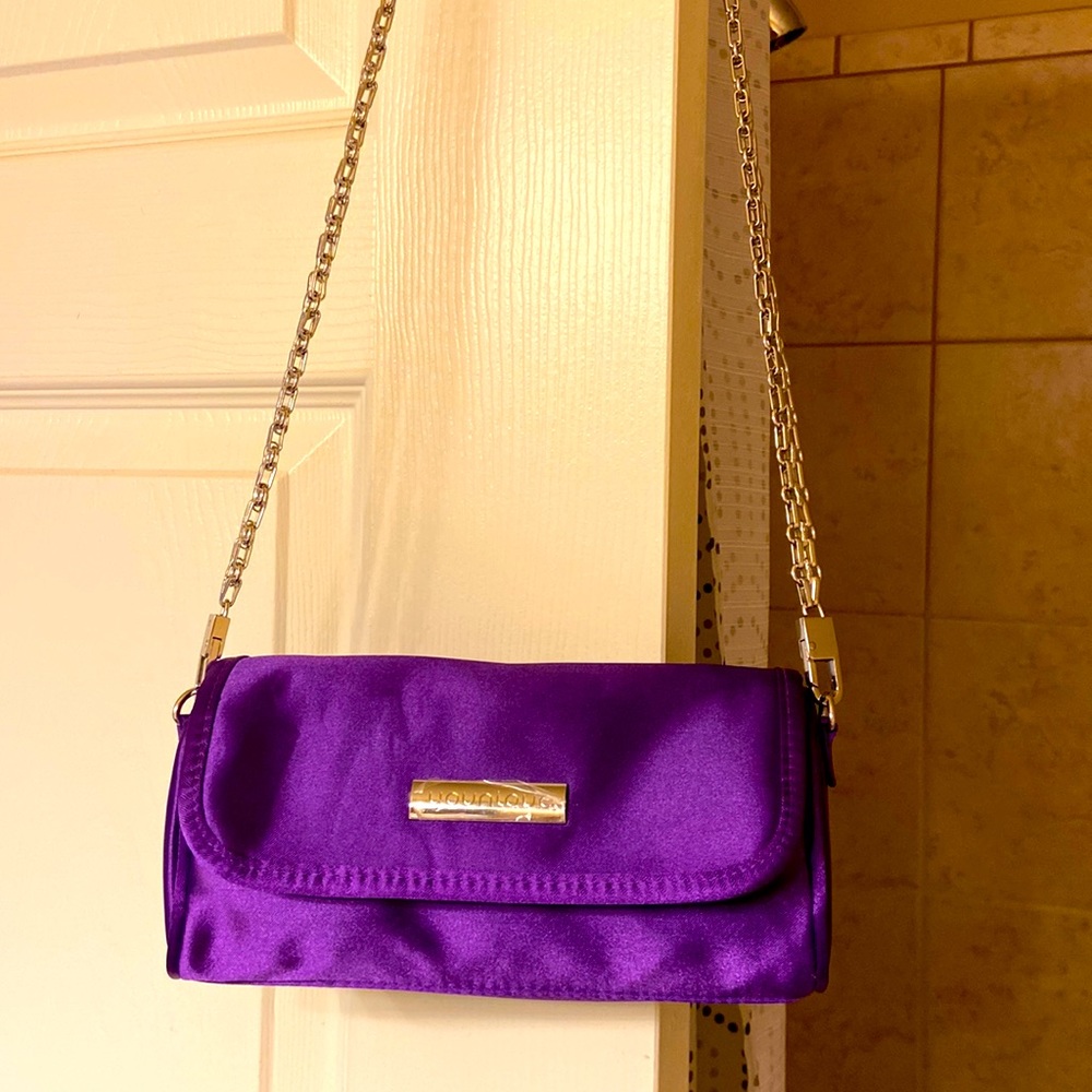 NWT Younlove purple stain purse